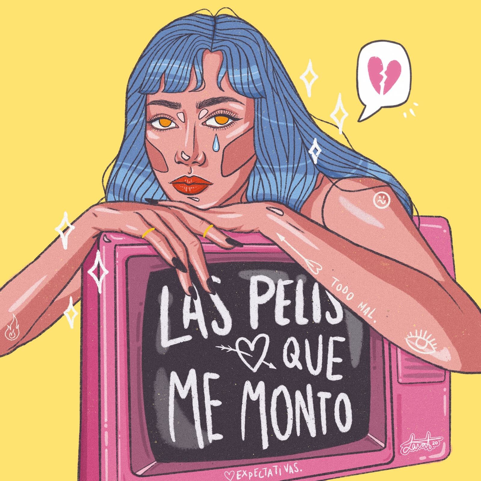Ilustración «Las pelis que me monto»
