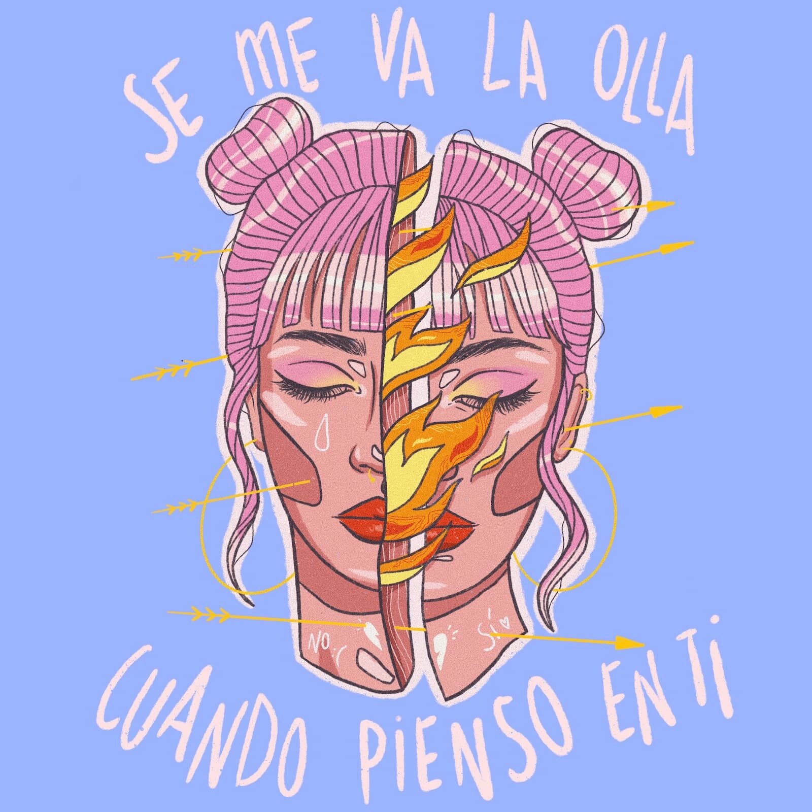 Ilustración «Se me va la olla»