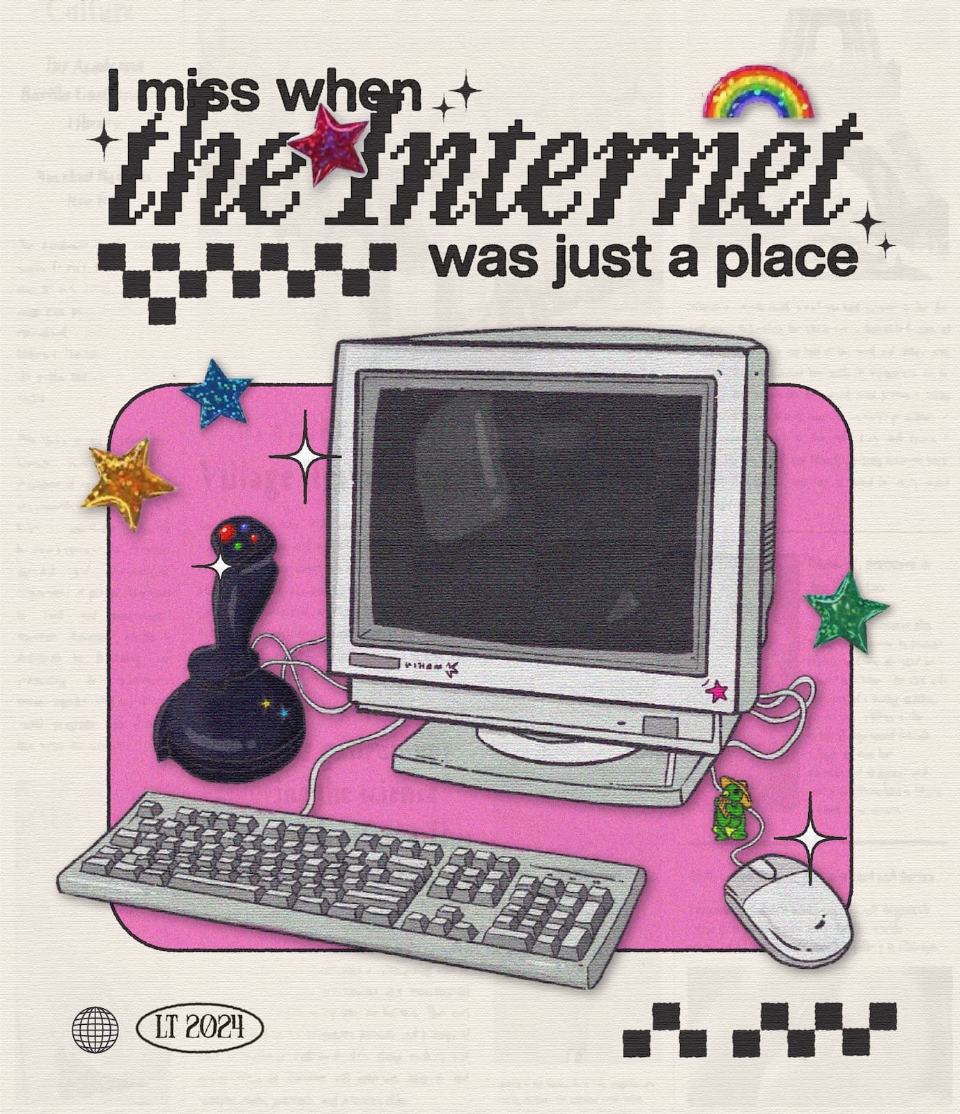Ilustración «Internet was a place»